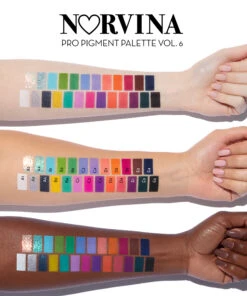 Anastasia Beverly Hills NORVINA® Pro Pigment Palette Vol. 6 For Face And Body -Huda Beauty Store ANAS0800F 6k