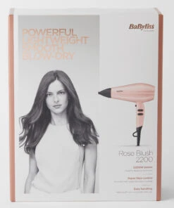 BaByliss Rose Blush Hair Dryer -Huda Beauty Store BABY0023H 3