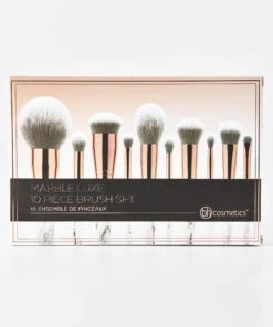 Marble Luxe 10 Piece Brush Set 11 Marble Luxe 10 Piece Brush Set -Huda Beauty Store BHCO0373F 3