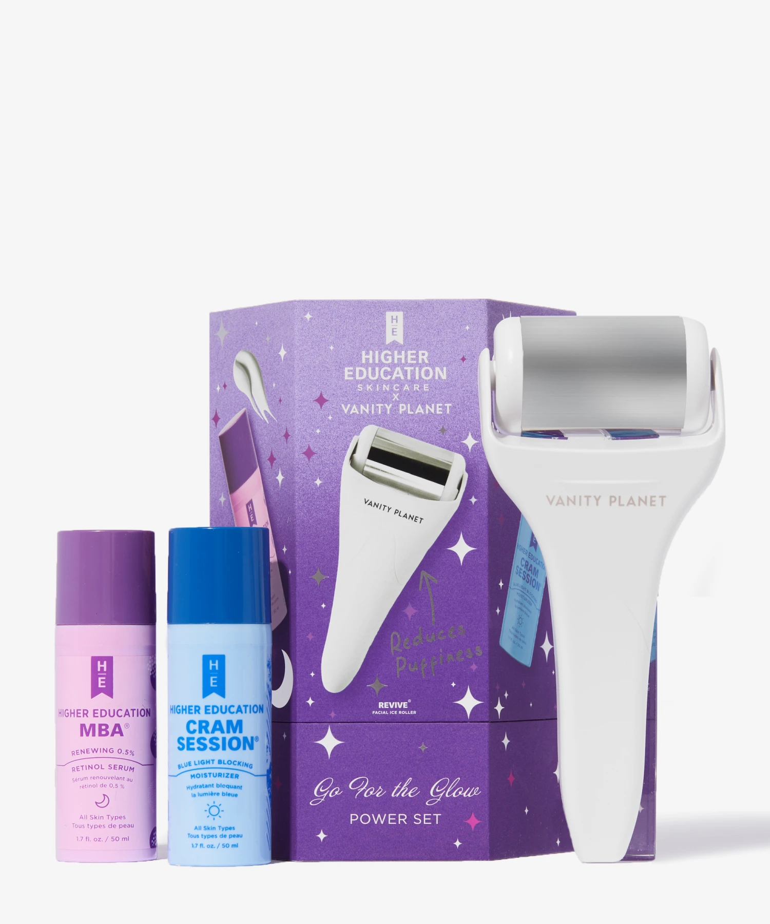 Higher Education X Vanity Planet Go For The Glow Set 3 Higher Education X Vanity Planet Go For The Glow Set