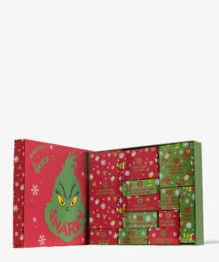 Makeup Revolution The Grinch X Revolution 12 Day Advent Calendar -Huda Beauty Store REBE2440F 3