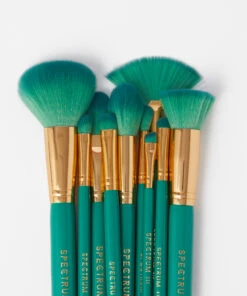 Malachite 10 Piece Brush Set