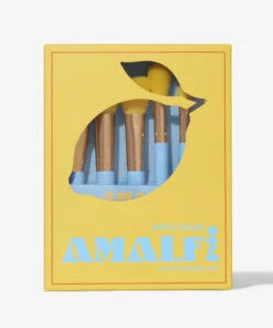 Amalfi Travel Book 6 Piece Full Sized Brush Set