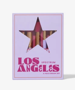 Los Angeles Travel Book 6 Piece Full Sized Brush Set
