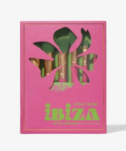 Ibiza Travel Book 6 Piece Full Sized Brush Set