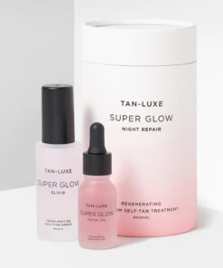 TAN-LUXE Super Glow Night Repair Self-Tan Treatment Set