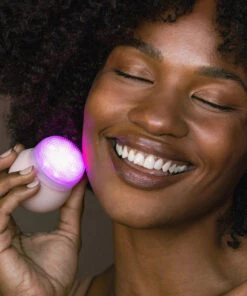 LEDA Acne Fighting Blue LED Sonic Facial Brush -Huda Beauty Store VANP0009F 6h